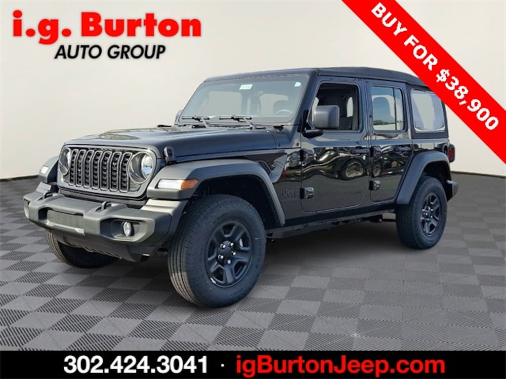 New 2026 Jeep Wrangler 4-DOOR SPORT Sport Utility