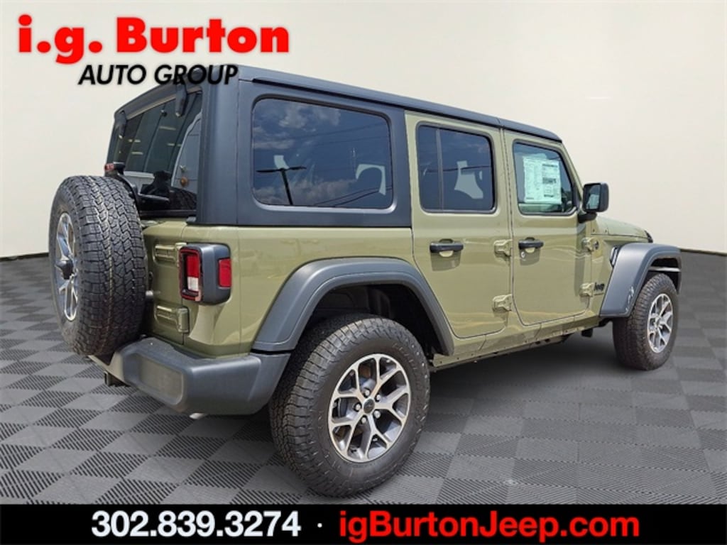 New 2025 Jeep Wrangler 4-DOOR SPORT S Sport Utility