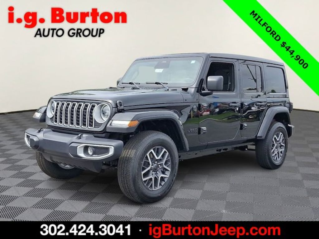 New 2025 Jeep Wrangler 4-DOOR SAHARA Sport Utility