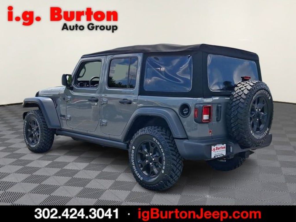 Used 2022 Jeep Wrangler Unlimited Willys SUV