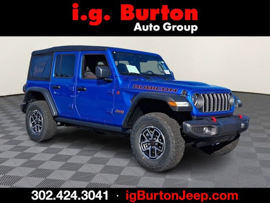 New 2026 Jeep Wrangler 4-DOOR RUBICON Sport Utility