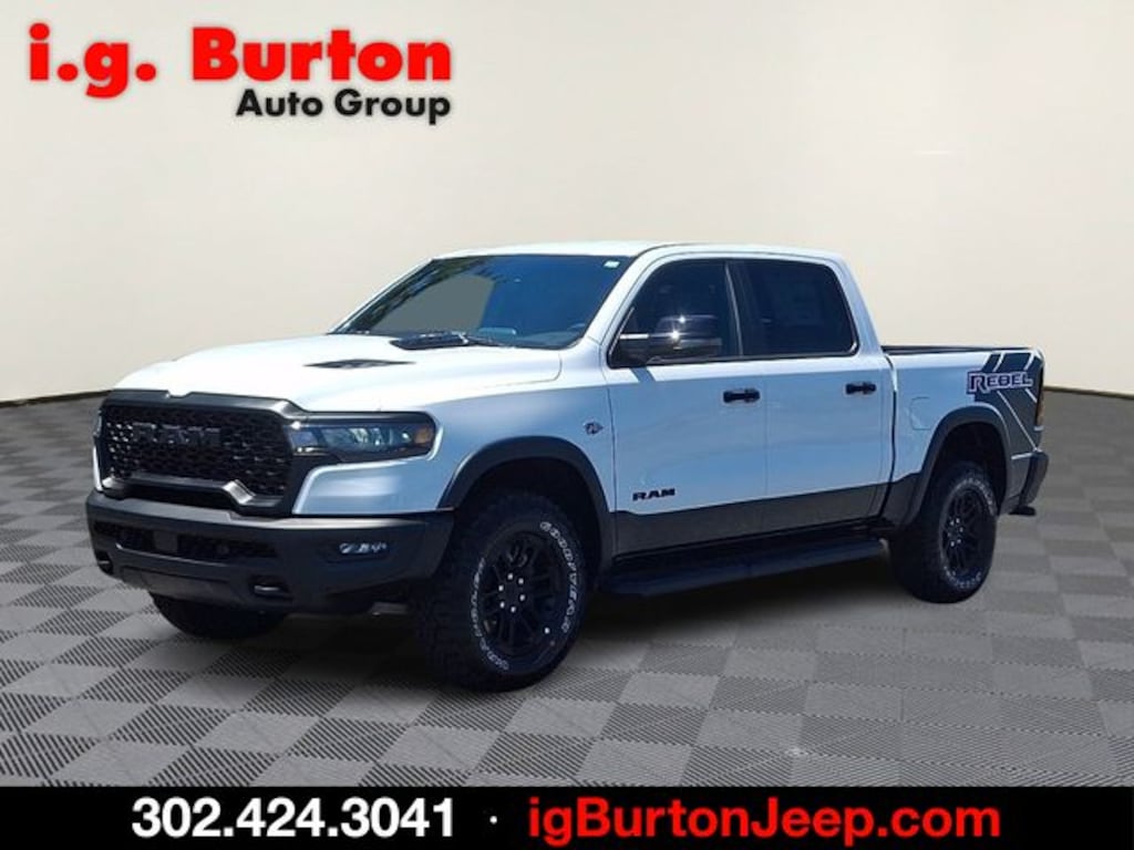 New 2026 Ram 1500 REBEL CREW CAB 4X4 5'7 BOX Pickup