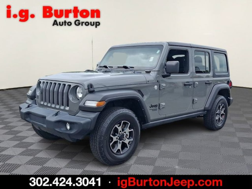 Used 2021 Jeep Wrangler Unlimited Sport SUV