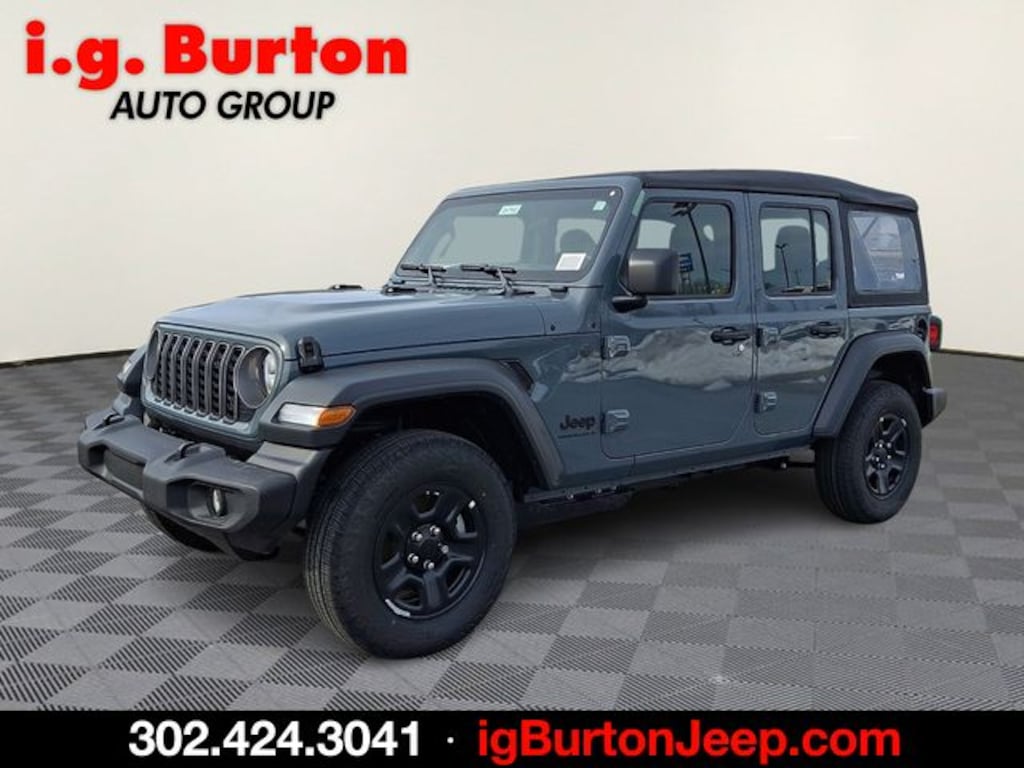 New 2026 Jeep Wrangler 4-DOOR SPORT Sport Utility