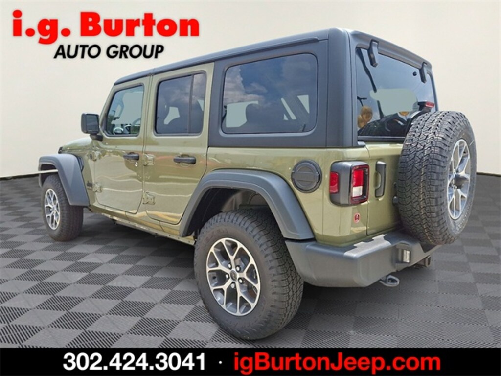 New 2025 Jeep Wrangler 4-DOOR SPORT S Sport Utility