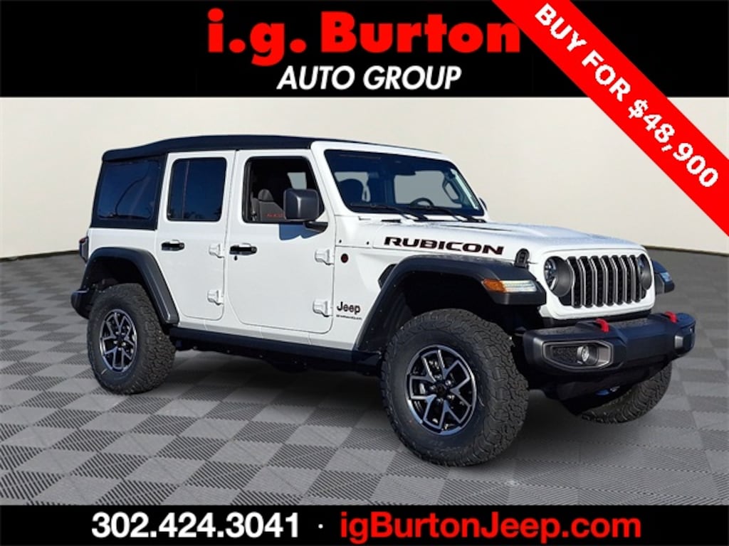 New 2026 Jeep Wrangler 4-DOOR RUBICON Sport Utility