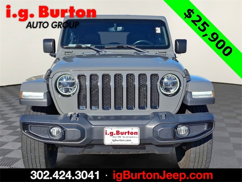 Used 2020 Jeep Wrangler Unlimited Sahara SUV