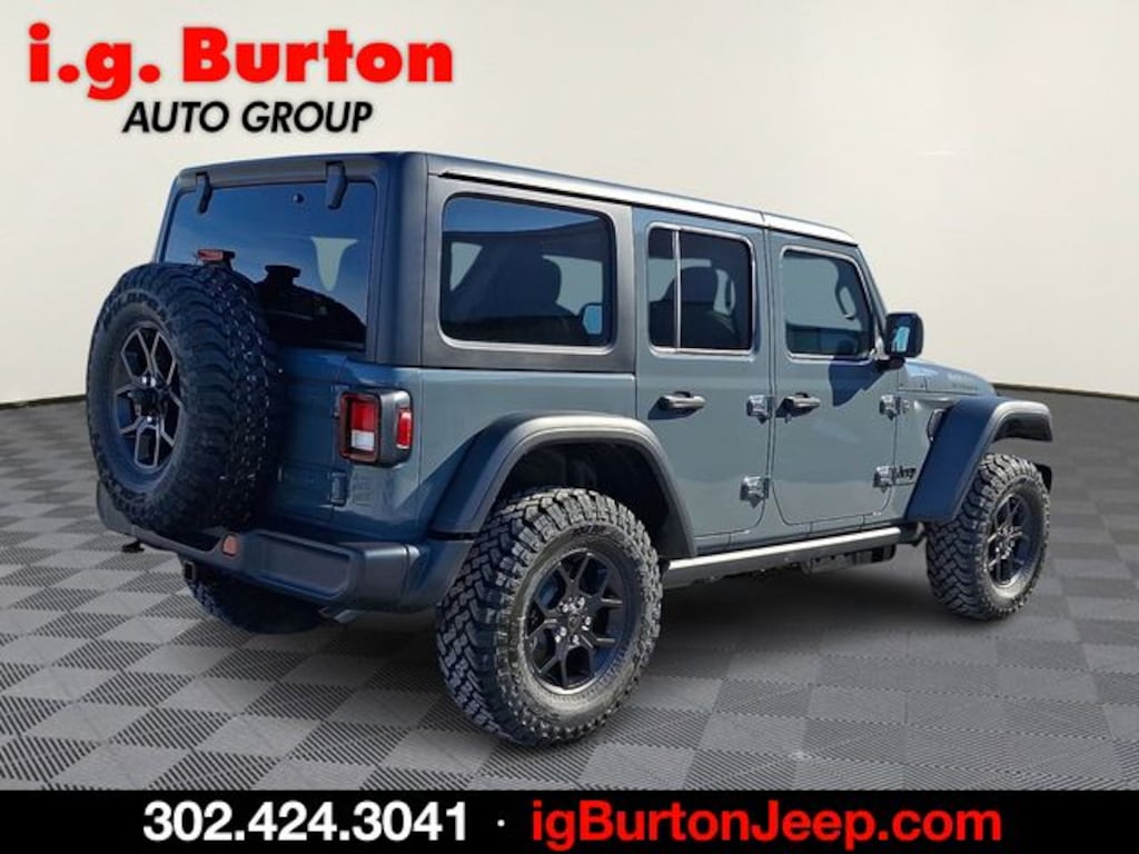 New 2026 Jeep Wrangler 4-DOOR WILLYS Sport Utility