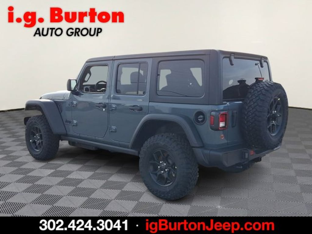 New 2026 Jeep Wrangler 4-DOOR WILLYS Sport Utility