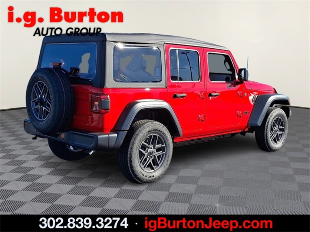 New 2026 Jeep Wrangler 4-DOOR SPORT S Sport Utility