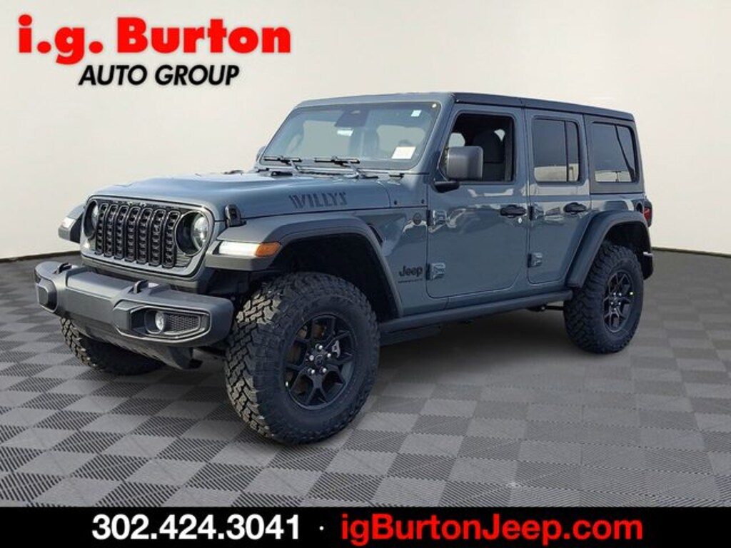 New 2026 Jeep Wrangler 4-DOOR WILLYS Sport Utility