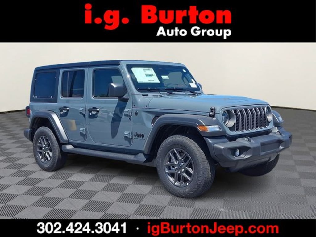 New 2026 Jeep Wrangler 4-DOOR SPORT S Sport Utility