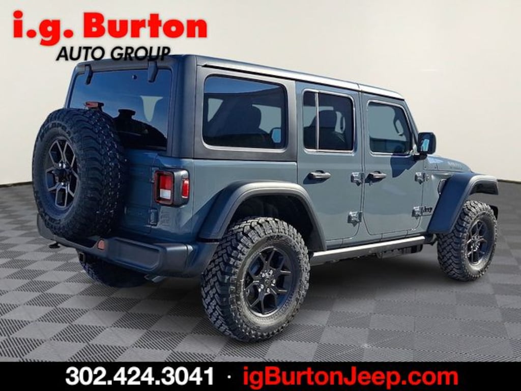 New 2026 Jeep Wrangler 4-DOOR WILLYS Sport Utility