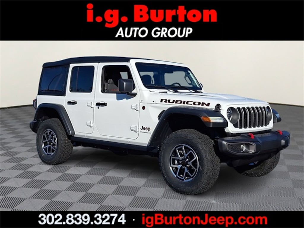 New 2026 Jeep Wrangler 4-DOOR RUBICON Sport Utility