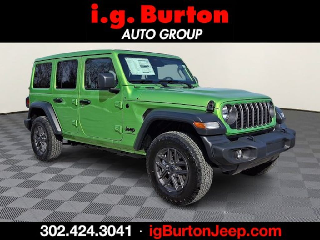 New 2026 Jeep Wrangler 4-DOOR SPORT S Sport Utility