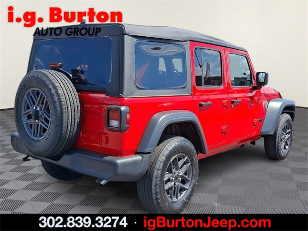 New 2025 Jeep Wrangler 4-DOOR SPORT S Sport Utility