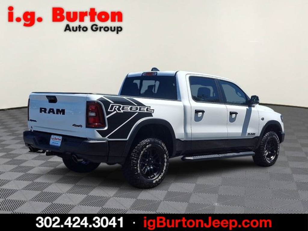 New 2026 Ram 1500 REBEL CREW CAB 4X4 5'7 BOX Pickup