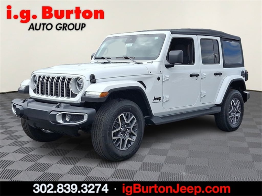 New 2025 Jeep Wrangler 4-DOOR SAHARA Sport Utility
