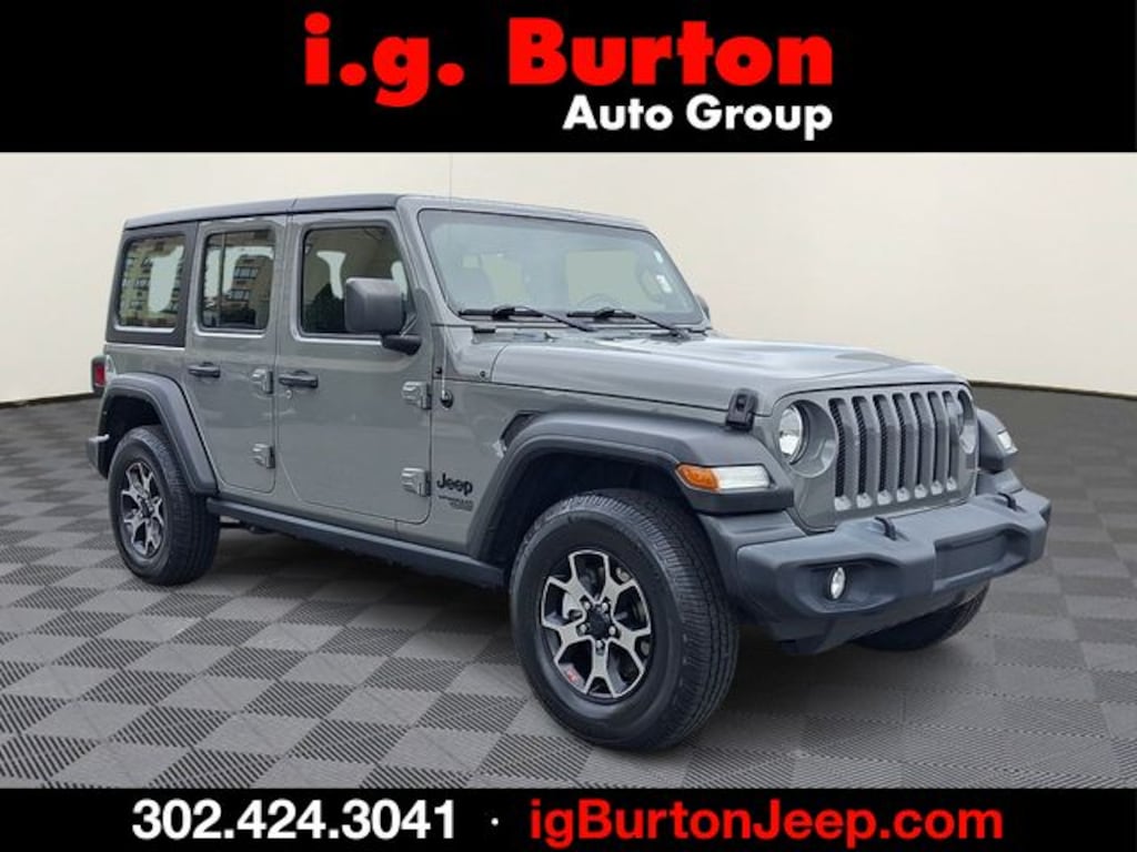 Used 2021 Jeep Wrangler Unlimited Sport SUV