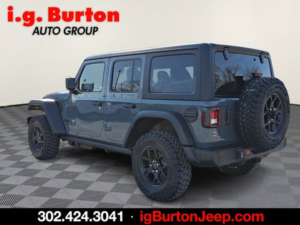 New 2026 Jeep Wrangler 4-DOOR WILLYS Sport Utility