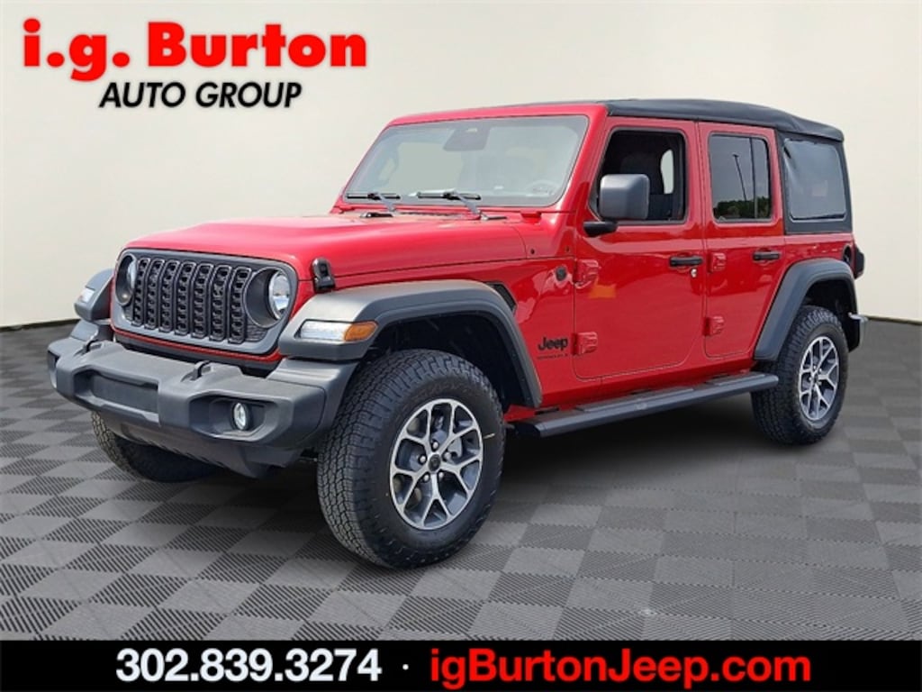 New 2025 Jeep Wrangler 4-DOOR SPORT S Sport Utility