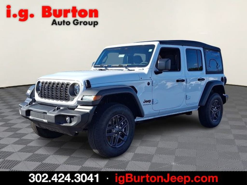New 2026 Jeep Wrangler 4-DOOR SPORT S Sport Utility
