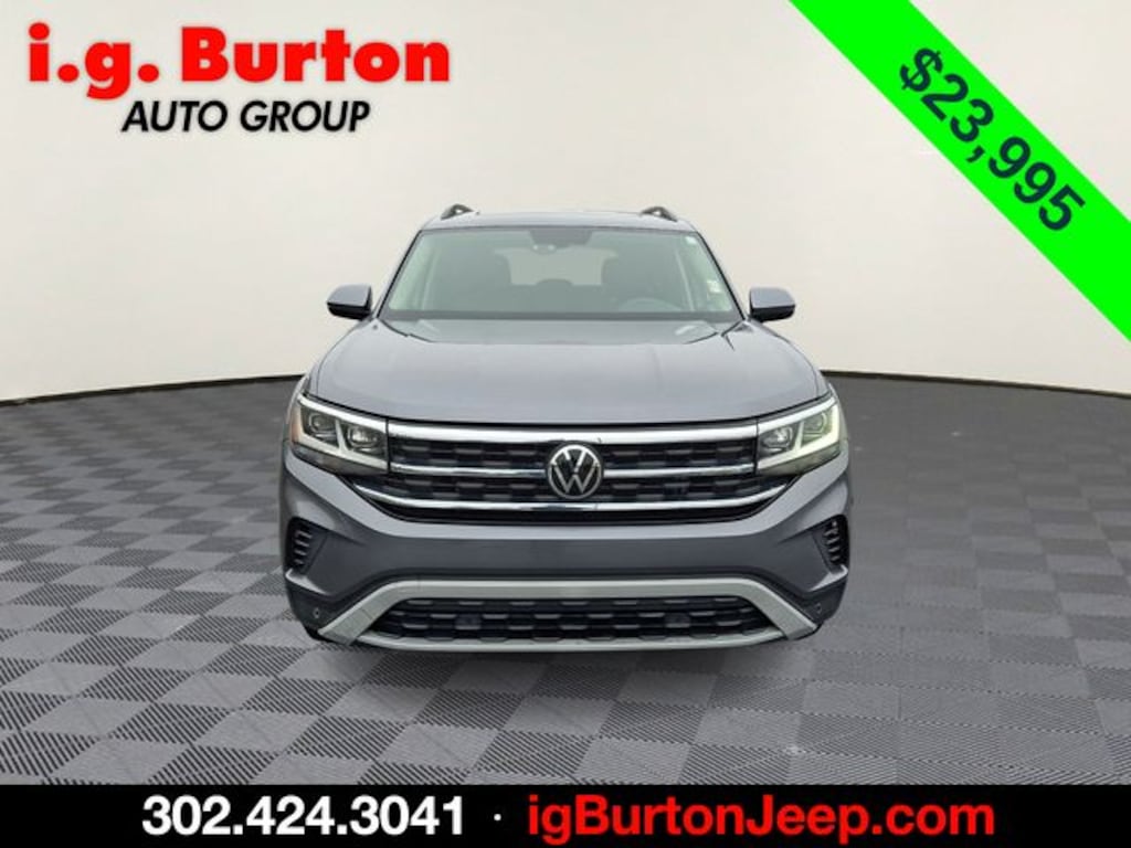 Used 2021 Volkswagen Atlas 3.6L V6 SE w/Technology SUV
