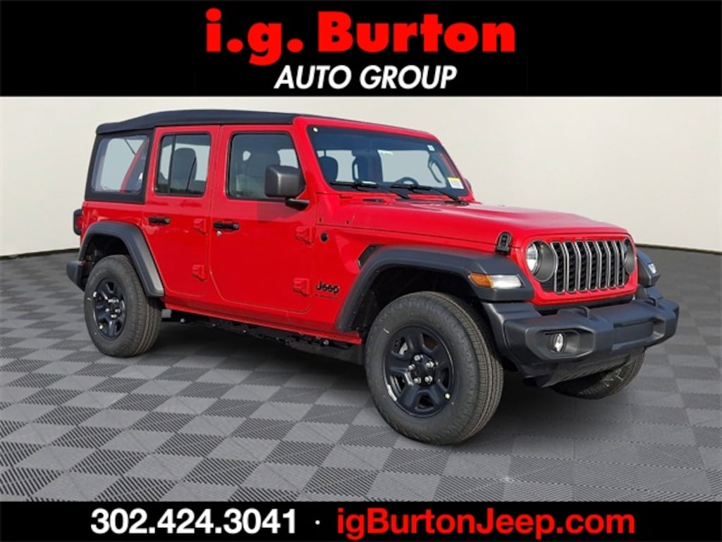 New 2026 Jeep Wrangler 4-DOOR SPORT Sport Utility