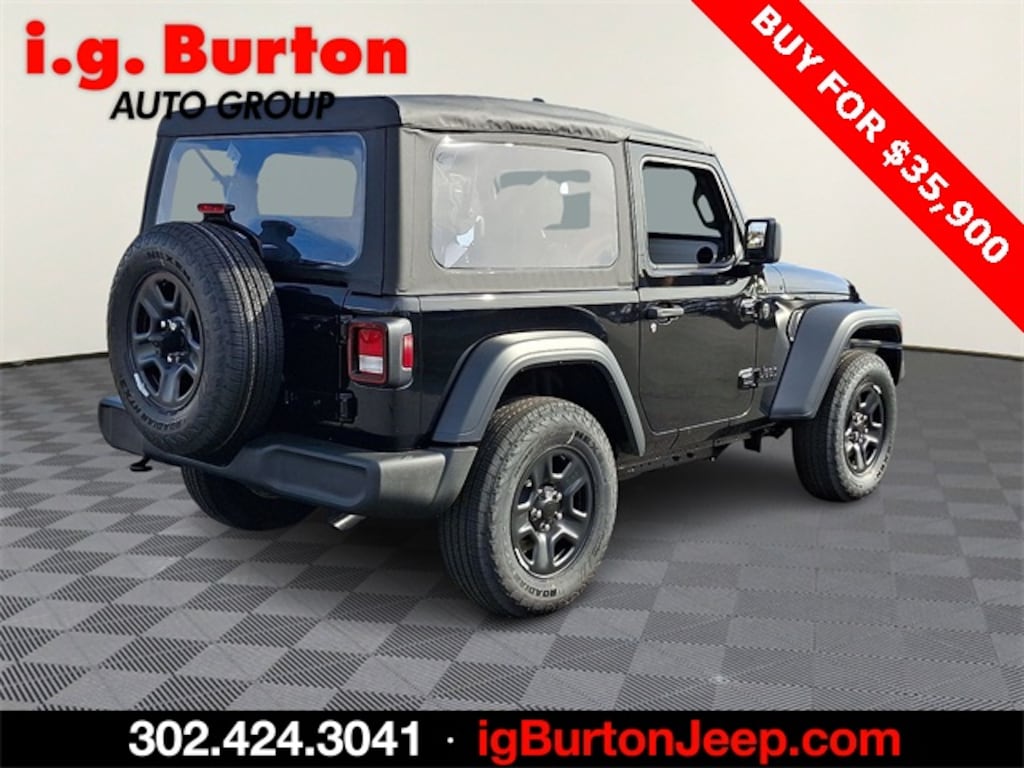 New 2026 Jeep Wrangler 2-DOOR SPORT Sport Utility