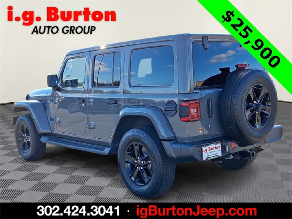Used 2020 Jeep Wrangler Unlimited Sahara SUV