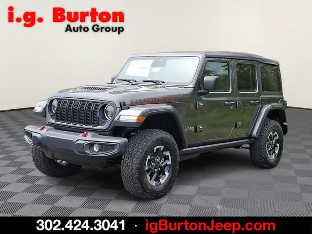 New 2026 Jeep Wrangler 4-DOOR RUBICON Sport Utility