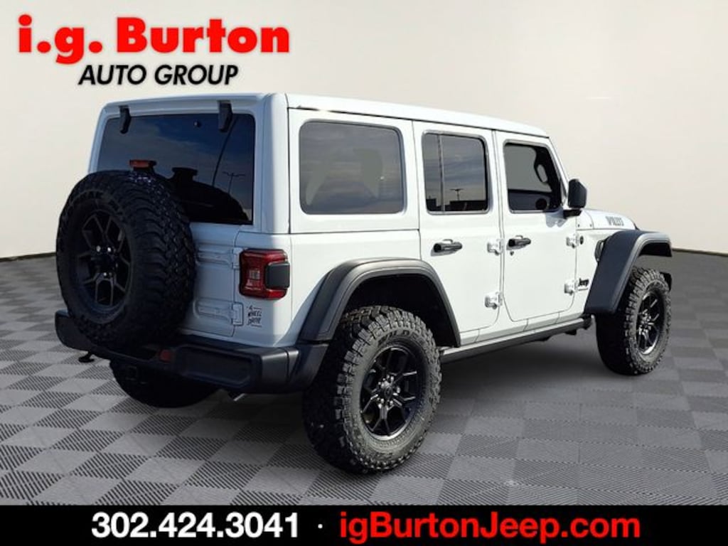 New 2026 Jeep Wrangler 4-DOOR WILLYS Sport Utility