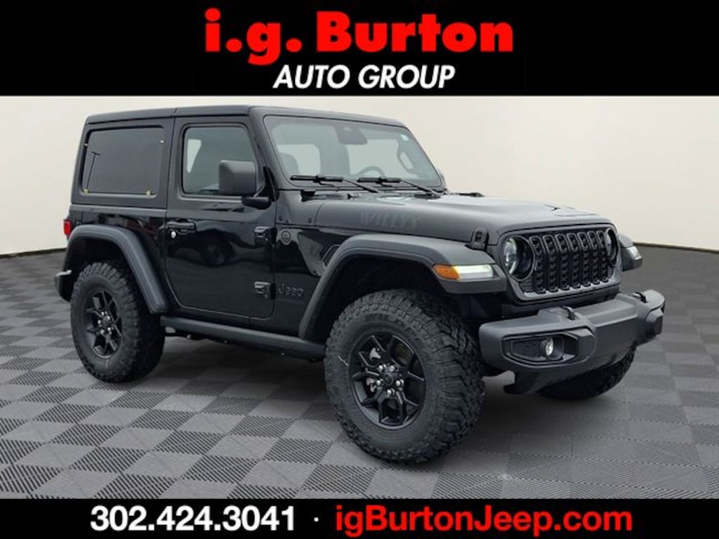 New 2026 Jeep Wrangler 2-DOOR WILLYS Sport Utility