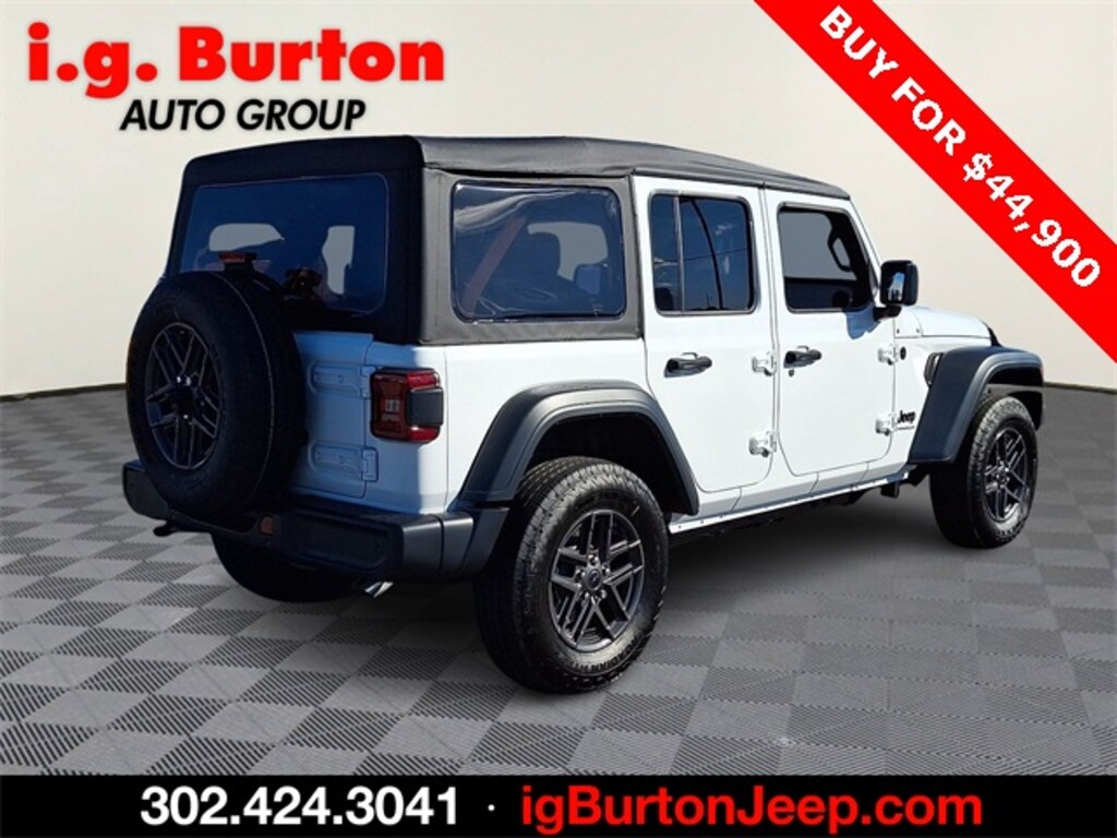 New 2026 Jeep Wrangler 4-DOOR SPORT S Sport Utility