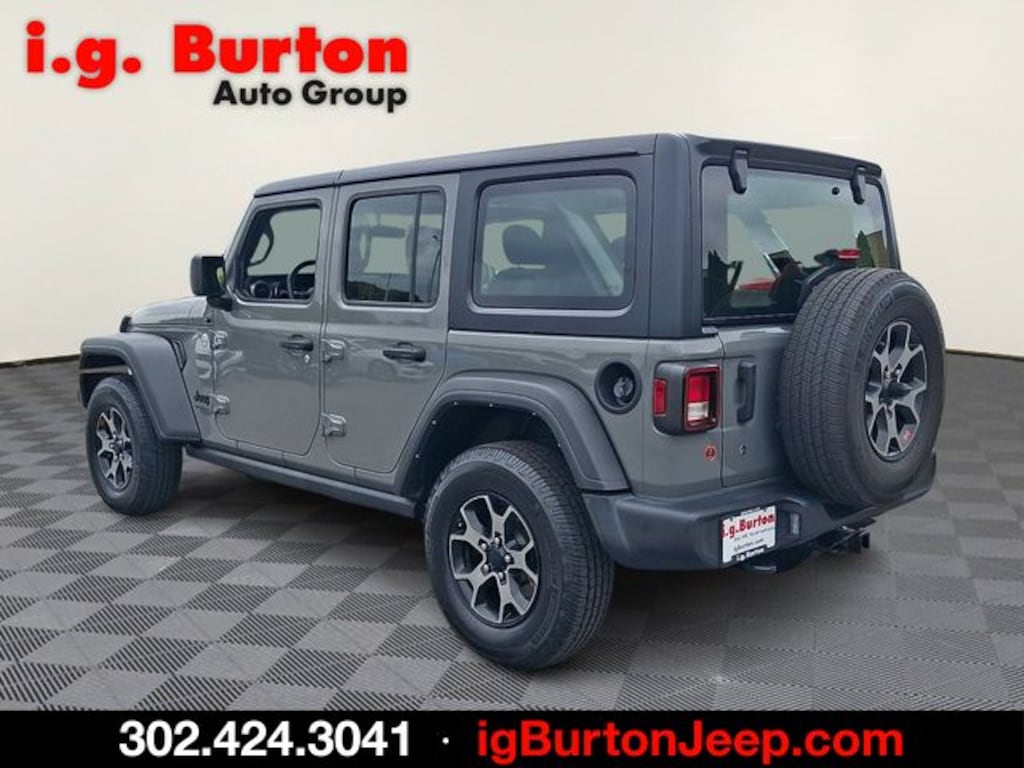 Used 2021 Jeep Wrangler Unlimited Sport SUV