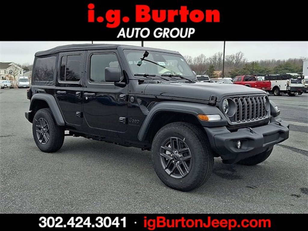 New 2026 Jeep Wrangler 4-DOOR SPORT S Sport Utility