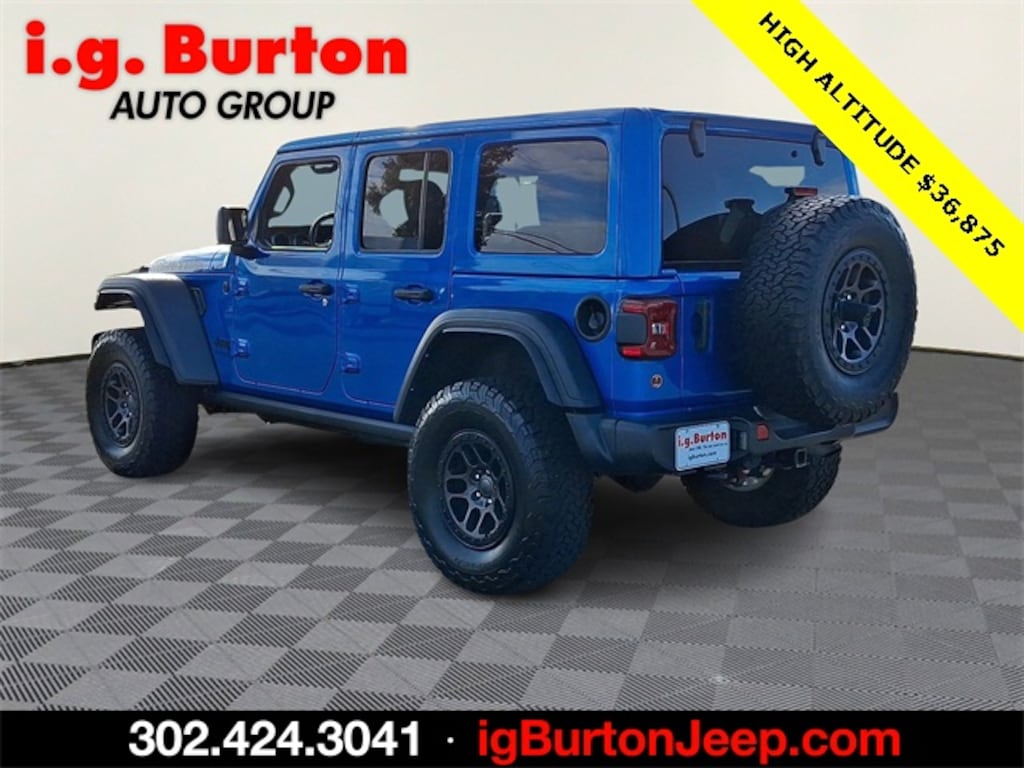 Certified 2022 Jeep Wrangler Unlimited High Tide SUV