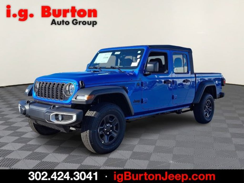 New 2026 Jeep Gladiator SPORT 4X4 Pickup