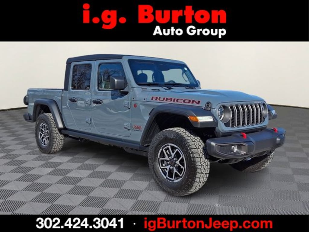 New 2026 Jeep Gladiator RUBICON 4X4 Pickup