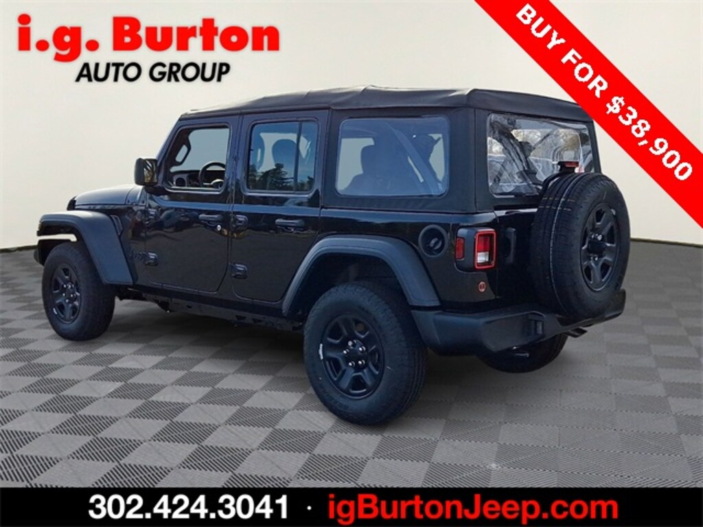 New 2026 Jeep Wrangler 4-DOOR SPORT Sport Utility