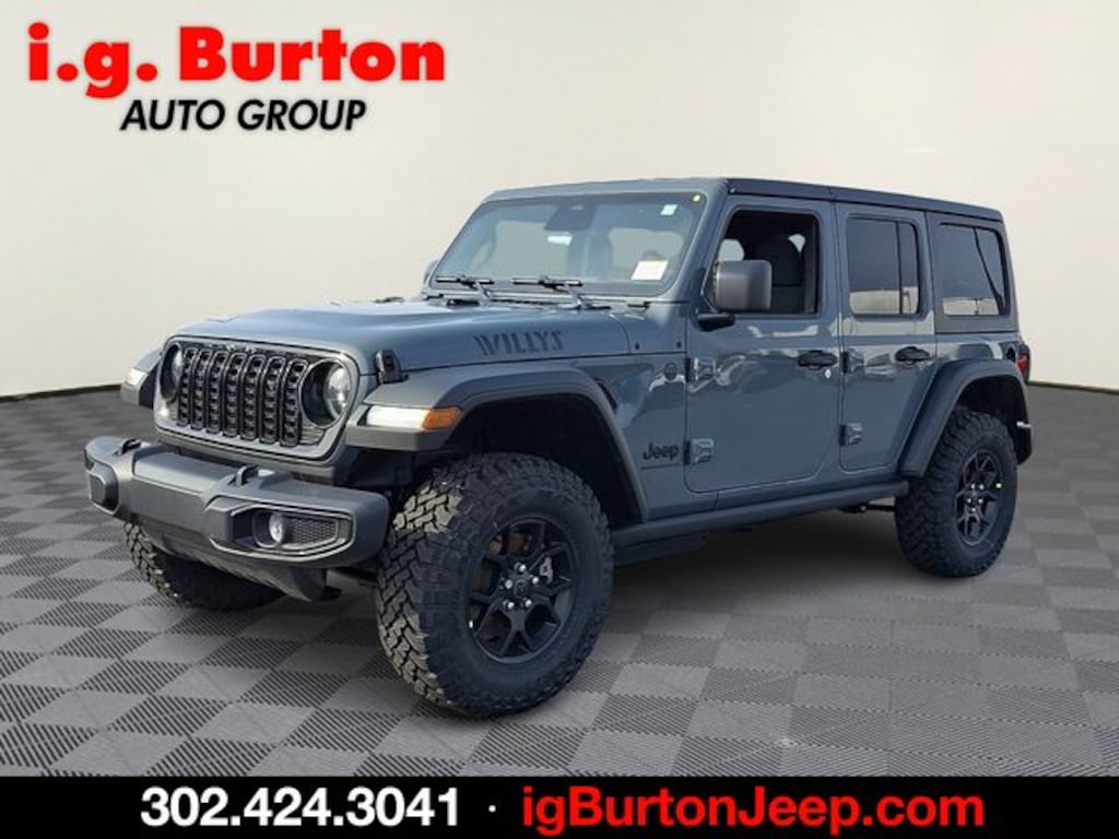 New 2026 Jeep Wrangler 4-DOOR WILLYS Sport Utility