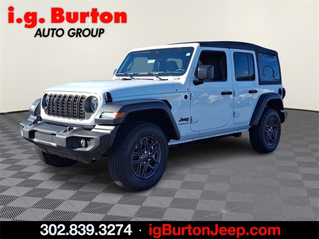 New 2026 Jeep Wrangler 4-DOOR SPORT S Sport Utility
