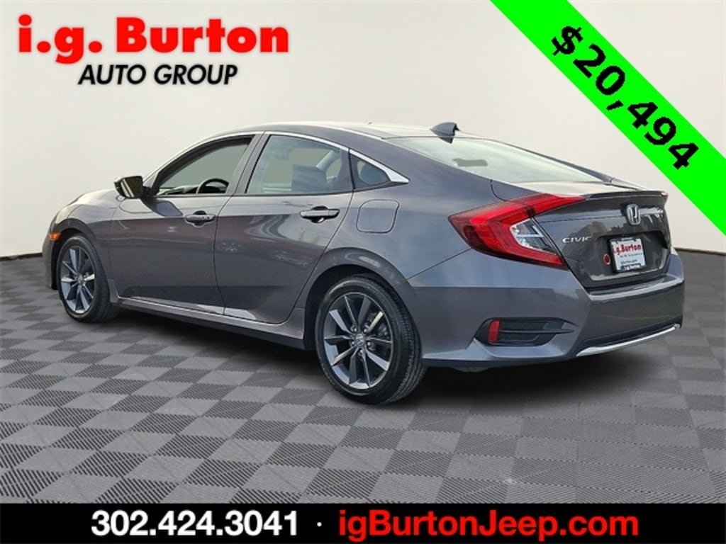 Used 2021 Honda Civic EX Sedan