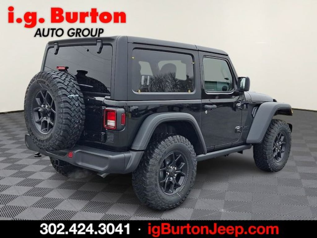 New 2026 Jeep Wrangler 2-DOOR WILLYS Sport Utility