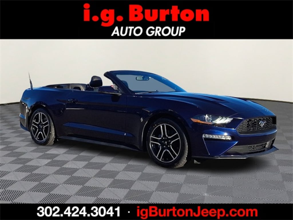 Used 2018 Ford Mustang Ecoboost Premium Convertible