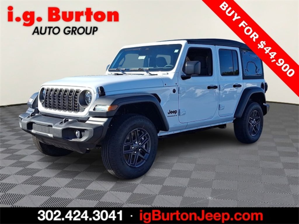 New 2026 Jeep Wrangler 4-DOOR SPORT S Sport Utility