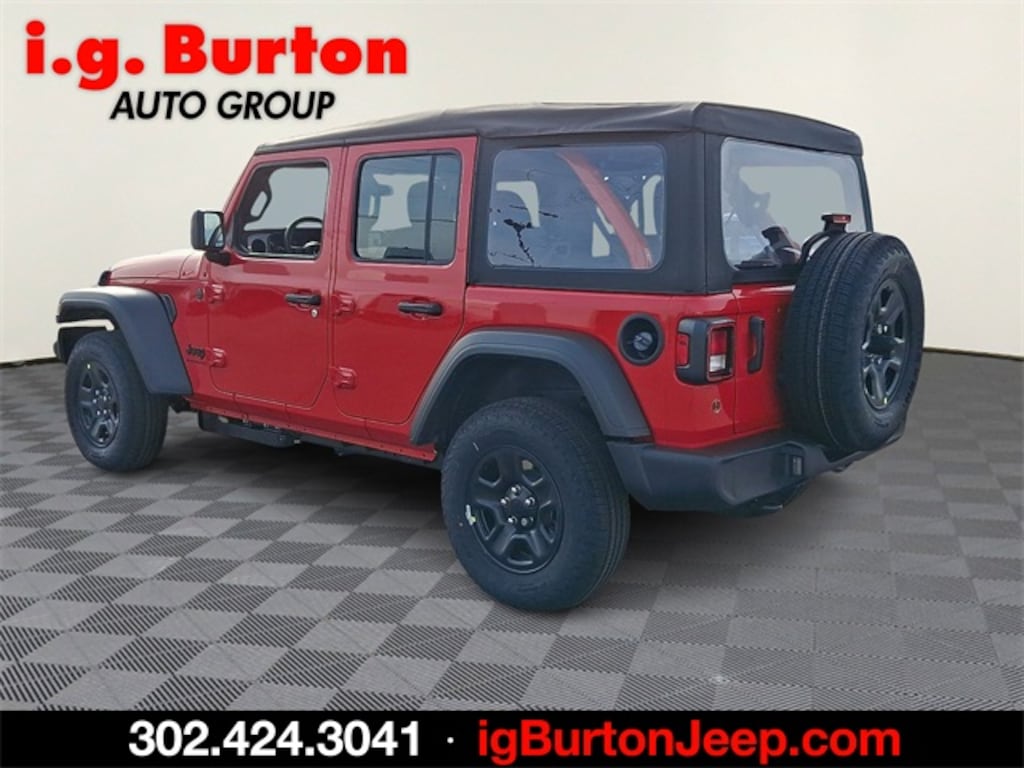 New 2026 Jeep Wrangler 4-DOOR SPORT Sport Utility
