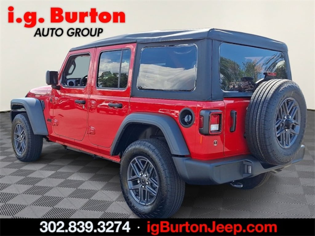 New 2025 Jeep Wrangler 4-DOOR SPORT S Sport Utility