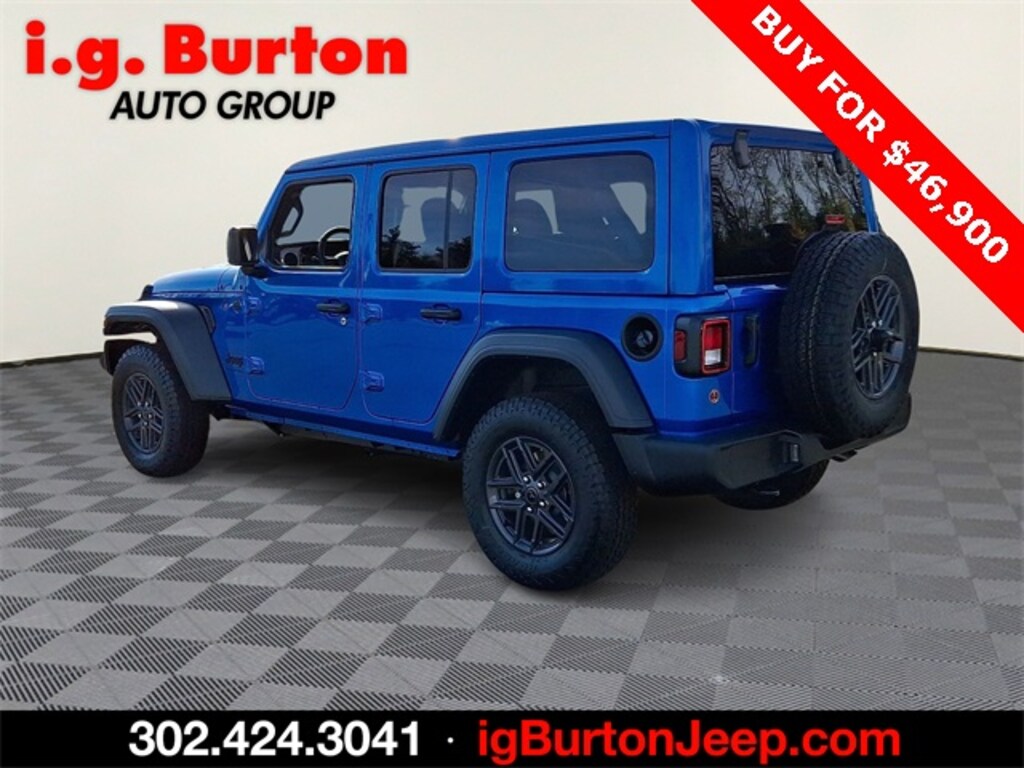 New 2026 Jeep Wrangler 4-DOOR SPORT S Sport Utility