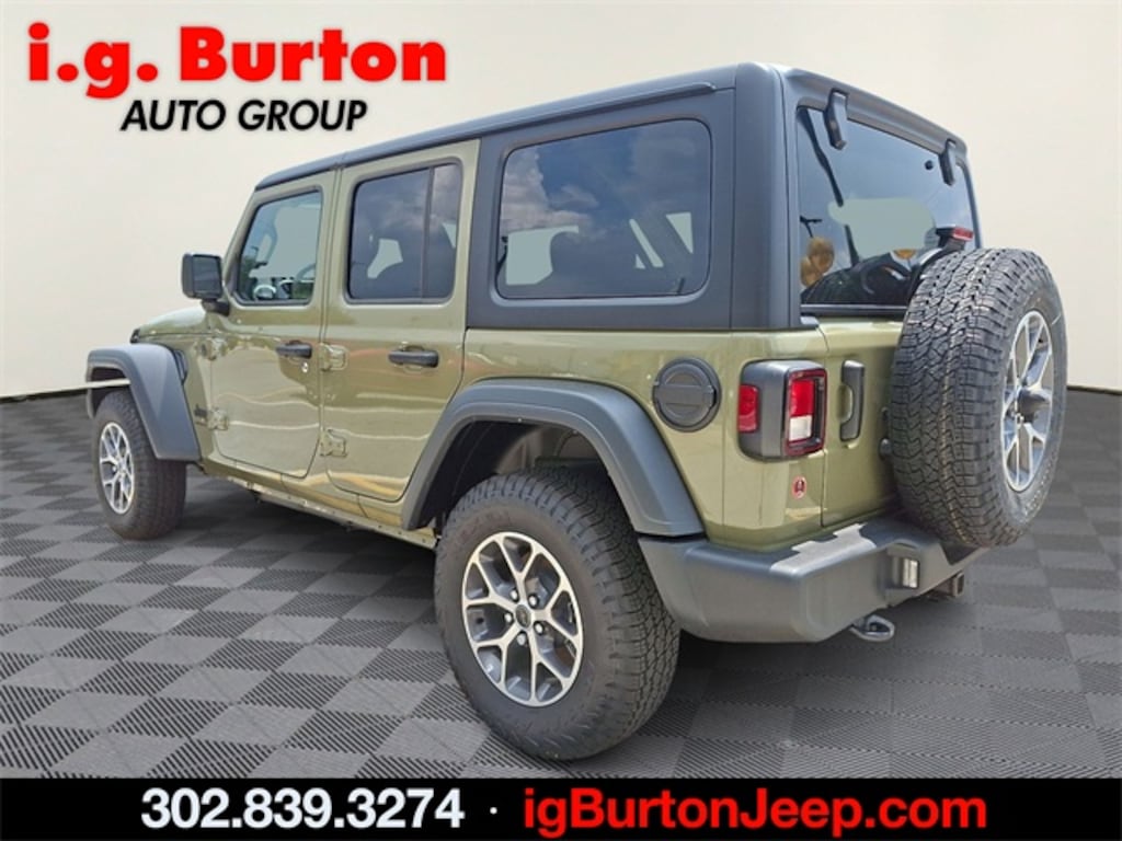 New 2025 Jeep Wrangler 4-DOOR SPORT S Sport Utility